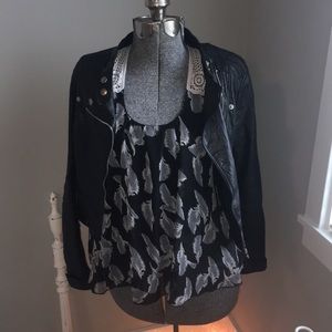 Feather tank top